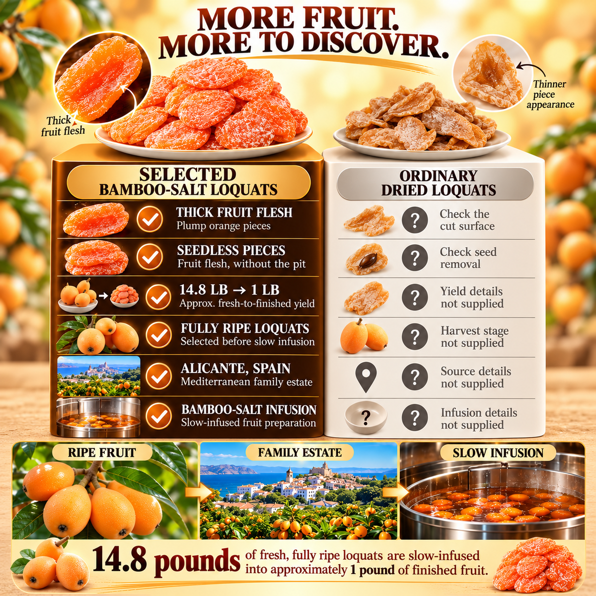 🩸⚠️ Watching Your Blood Sugar & Cholesterol? 🍊🌿 Bamboo Salt Dried Loquat – Rethink Your Daily Snack Choices! 🛒✨-8CR5