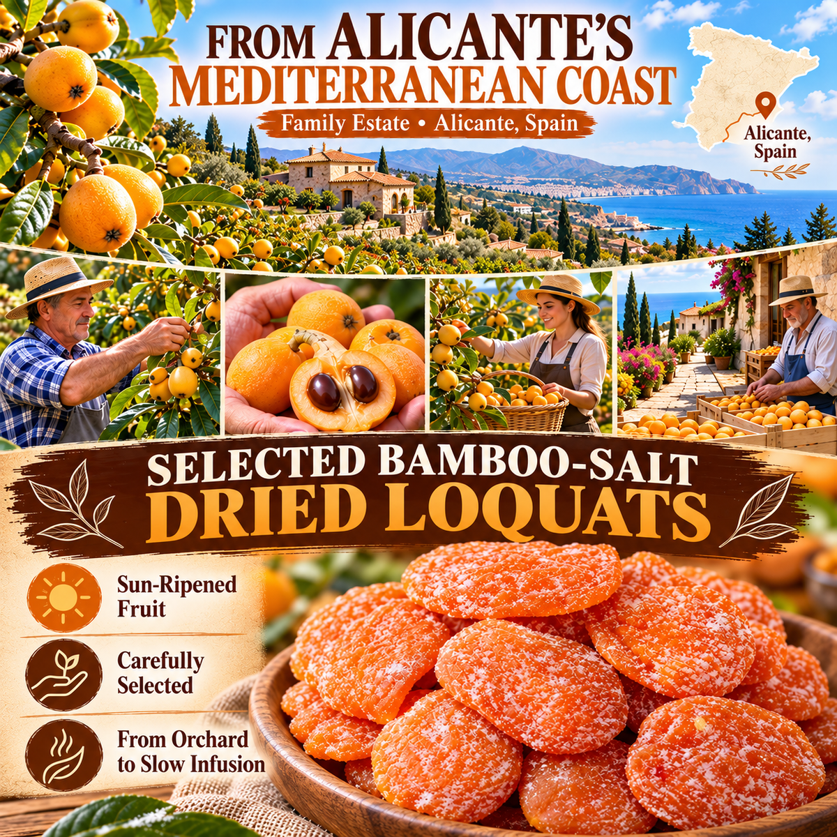 🩸⚠️ Watching Your Blood Sugar & Cholesterol? 🍊🌿 Bamboo Salt Dried Loquat – Rethink Your Daily Snack Choices! 🛒✨-8CR5
