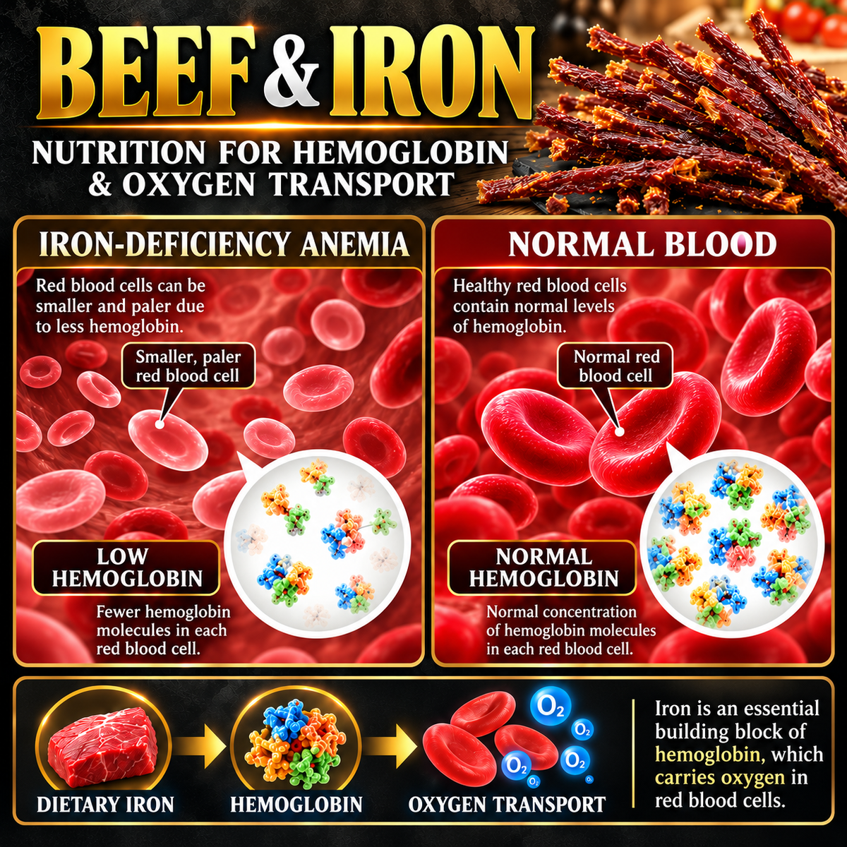 🥩 Angus Beef Crisp Strips ✨ Bold Beef Flavor, Satisfying Crunch,Pure Natural, No Additives-8RH7