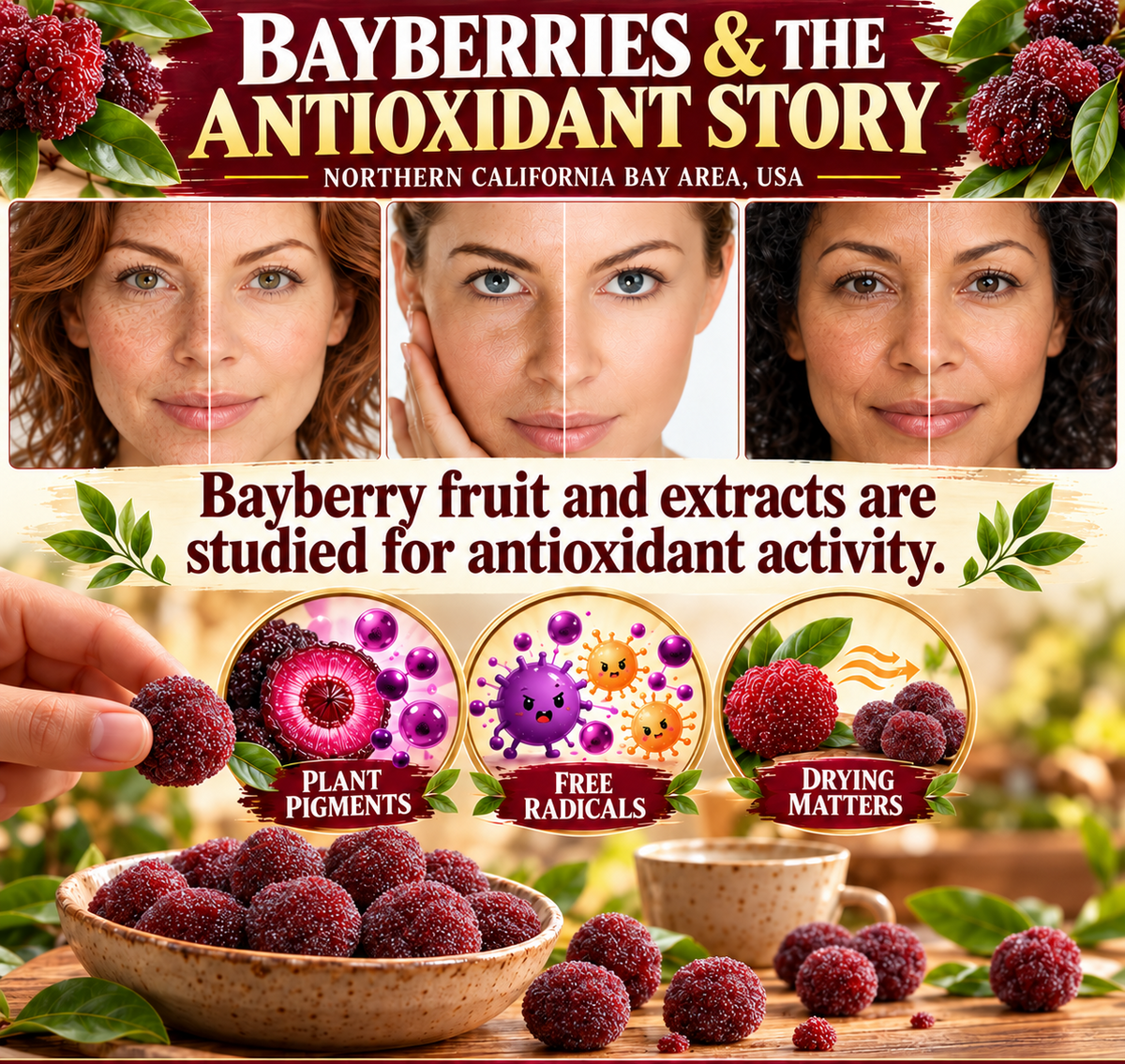 Dried Bayberries – 🤤 Your Boring Snack Break Ends Here! Rich Berry Texture, Endless Pairing Ideas & Little Moments Worth Sharing 🍷✨-8CR5